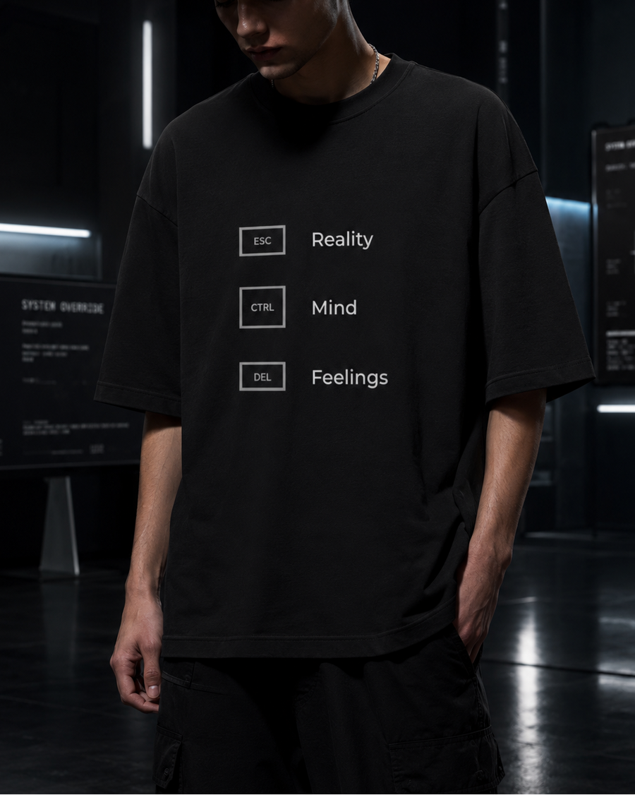 Interface Tee — ESC Reality CTRL Mind DEL Feelings