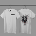 Crimson Crow Supima Tee — Crimson Drop